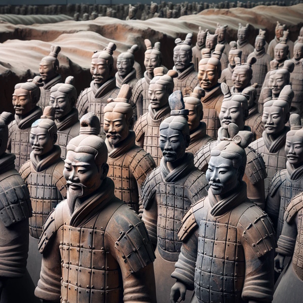 Терракотовая армия императора Цинь Шихуанди